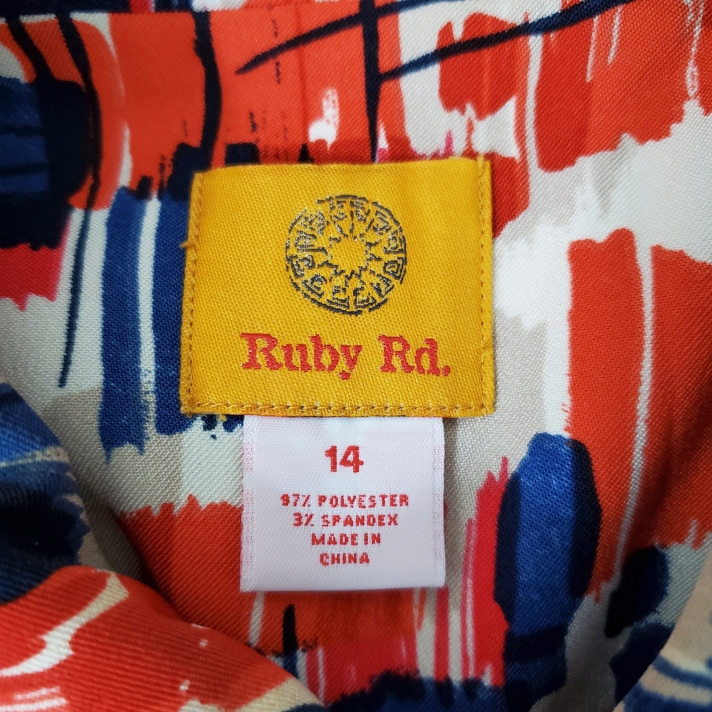 Ruby Rd Multicolored Jacket, Size 14 - image 7
